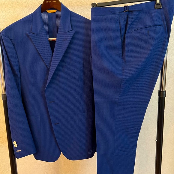 Hickey Freeman Other - Hickey Freeman Seersucker Suit